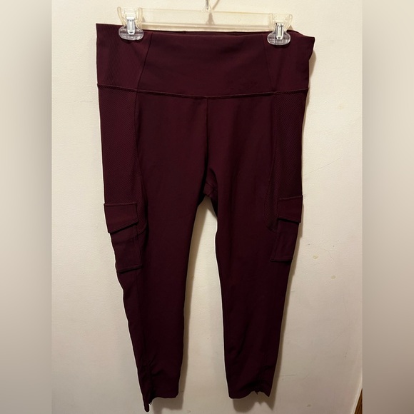 lululemon athletica Trail Trekker High-Rise Tight 25" - Cassis sz 12 - Picture 7 of 12
